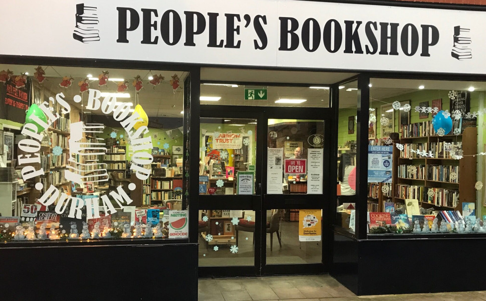 The front of People’s Bookshop on Durham High Street